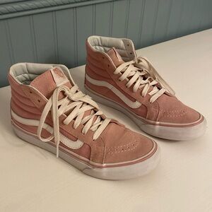 Pink High Top Vans